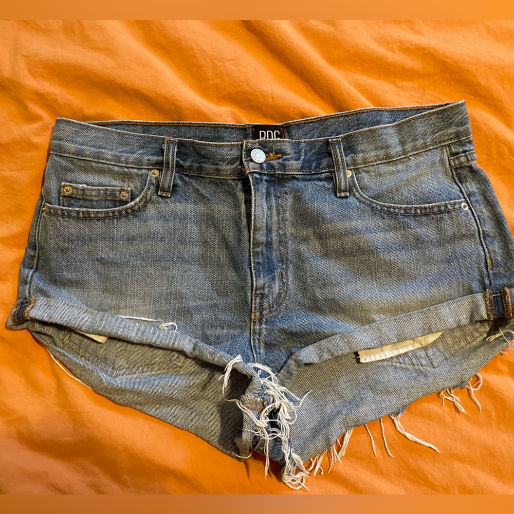 BDG Super Short Denim Shorts